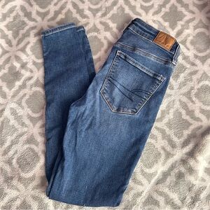American Eagle Outfitters Blue Skinny Jeans